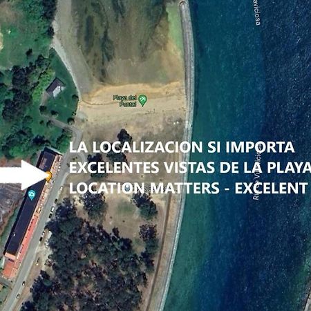 Playa Del Puntal Villaviciosa Asturias Lujo Primera Linea Playa Eksteriør billede