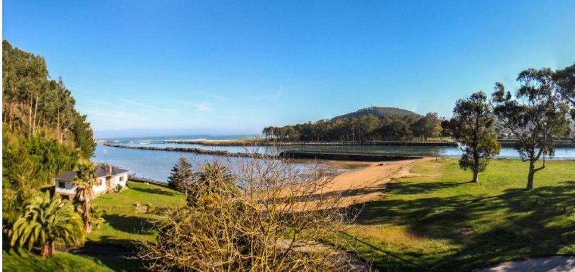 Playa Del Puntal Villaviciosa Asturias Lujo Primera Linea Playa Eksteriør billede