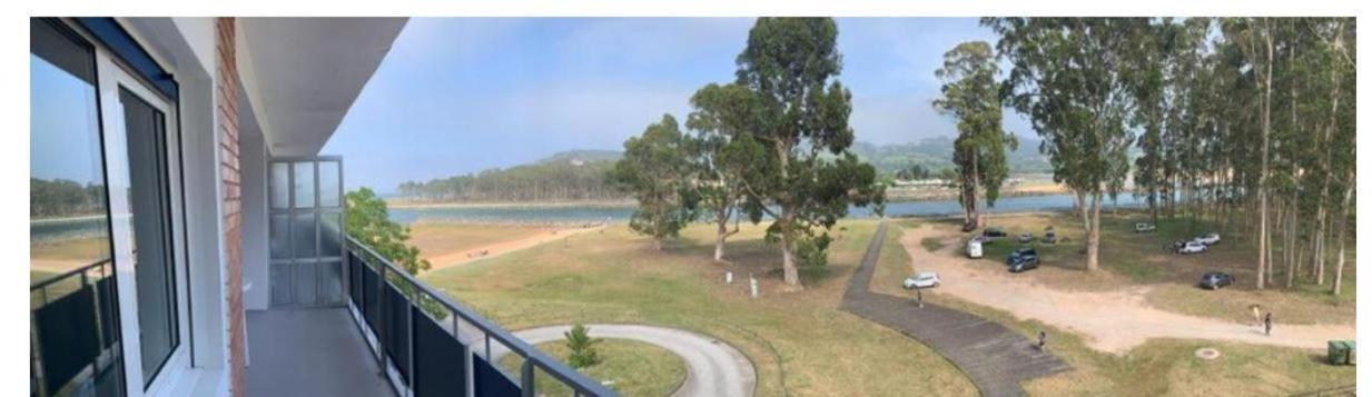 Playa Del Puntal Villaviciosa Asturias Lujo Primera Linea Playa Eksteriør billede