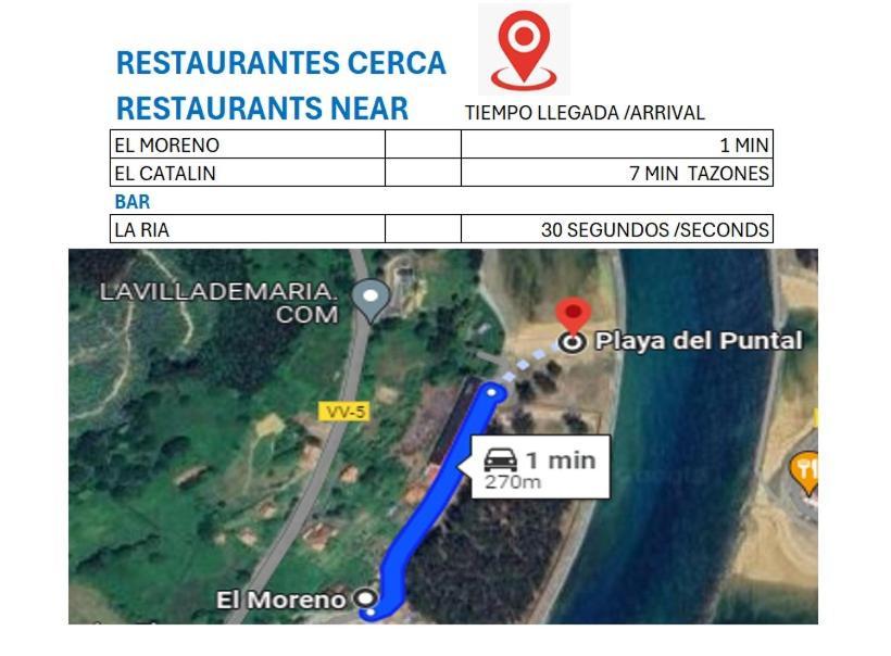 Playa Del Puntal Villaviciosa Asturias Lujo Primera Linea Playa Eksteriør billede