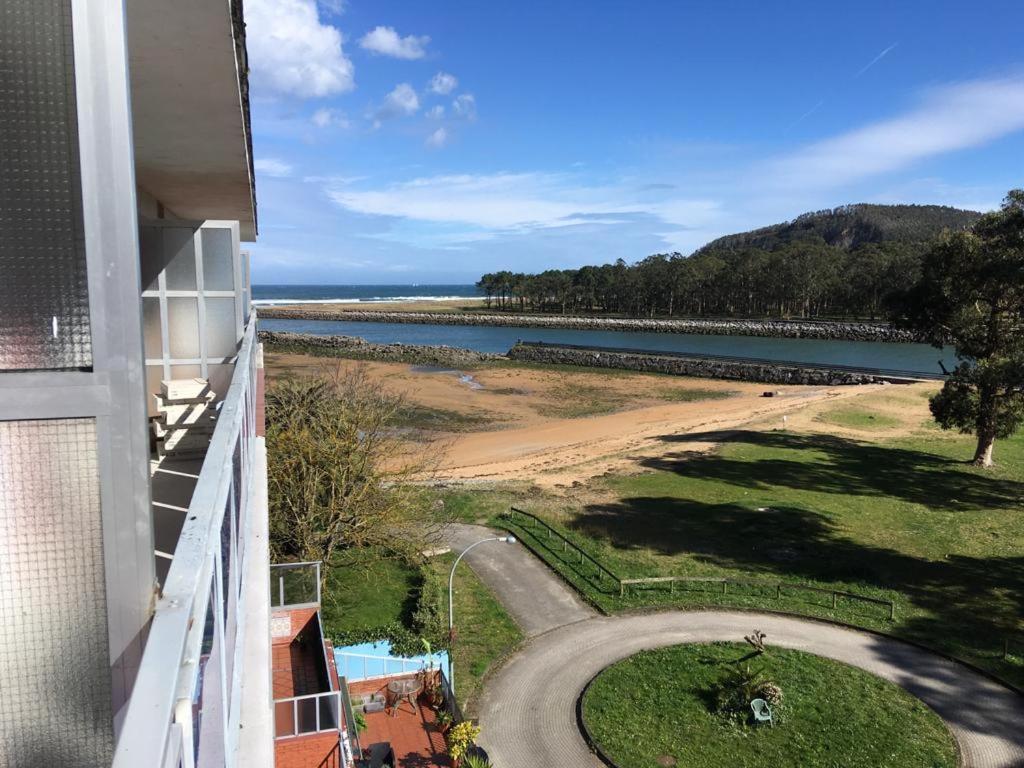 Playa Del Puntal Villaviciosa Asturias Lujo Primera Linea Playa Eksteriør billede