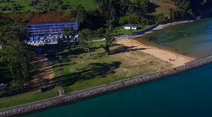 Playa Del Puntal Villaviciosa Asturias Lujo Primera Linea Playa Eksteriør billede