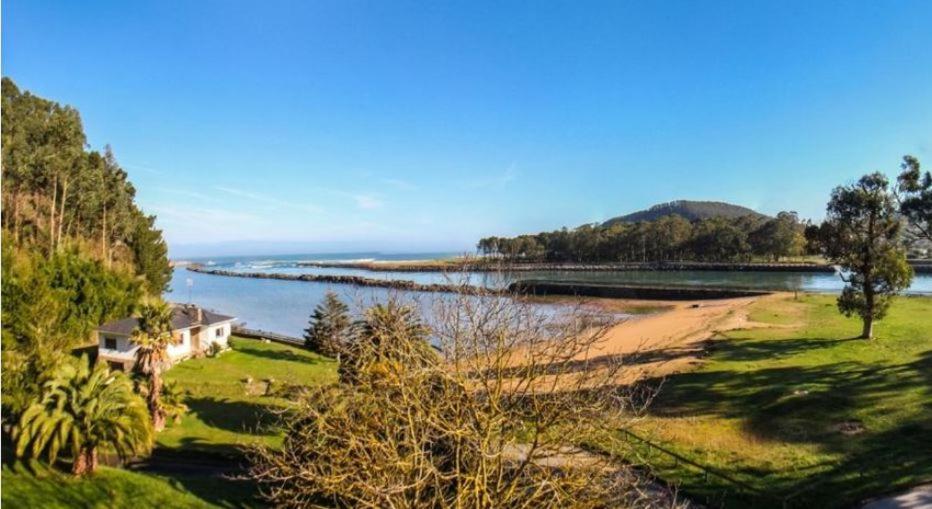 Playa Del Puntal Villaviciosa Asturias Lujo Primera Linea Playa Eksteriør billede